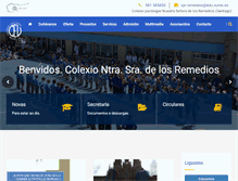 Tablet Screenshot of colexiodosremedios.com